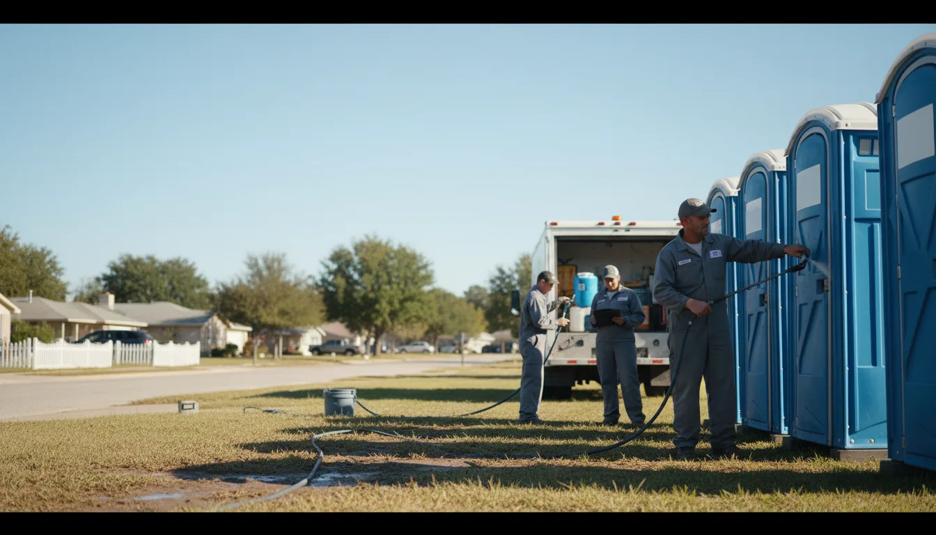 Long-Term Portable Toilet Rental in Cairo, GA near me